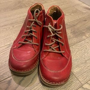 Cute Red Booties